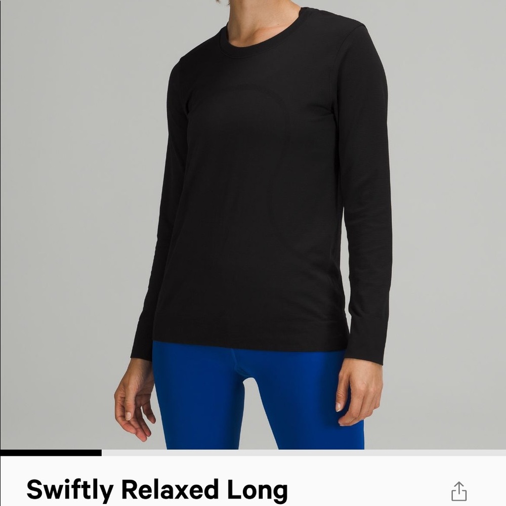 Lululemon Swiftly relaxed long sleeve shirt